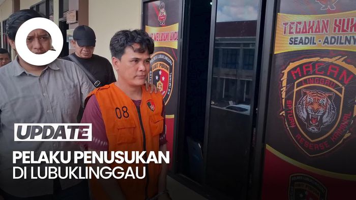 Video: 8 Bulan Buron, Pembunuh Pekerja Kontraktor di Lubuklinggau Ditangkap