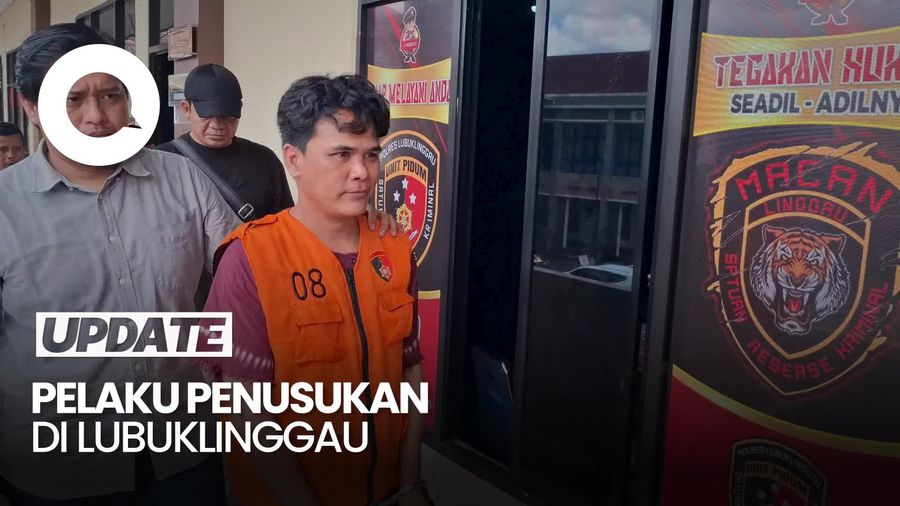 Video: 8 Bulan Buron, Pembunuh Pekerja Kontraktor di Lubuklinggau Ditangkap