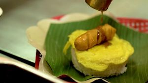 Nasi Bungkus Jejepangan di Palmerah
