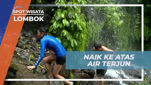 Bersenang-Senang di Tingkat Atas Air Terjun Benang Kelambu, Lombok