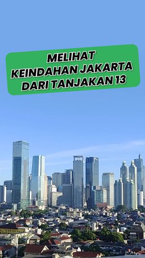 Video: Menikmati Suasana Pagi Jakarta di Tanjakan 13 