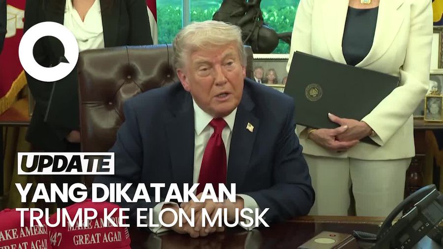 Video Pengakuan Trump yang Ingin Pertahankan Elon Musk Dalam Waktu Lama