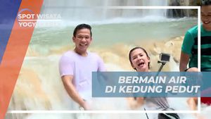 Bermain Air Ceria di Keindahan Air Terjun Kedung Pedut, Yogyakarta