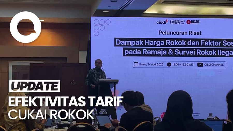 Video Kemenko PMK: Tarif Cukai Efektif Tekan Angka Perokok Usia 10-18 Tahun