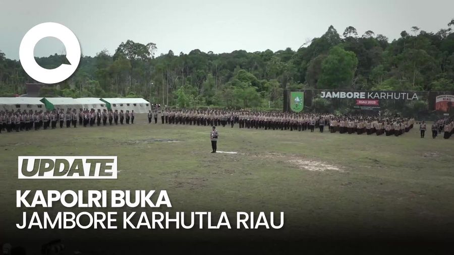 Video: Kapolri Resmi Buka Jambore Karhutla Riau 2025