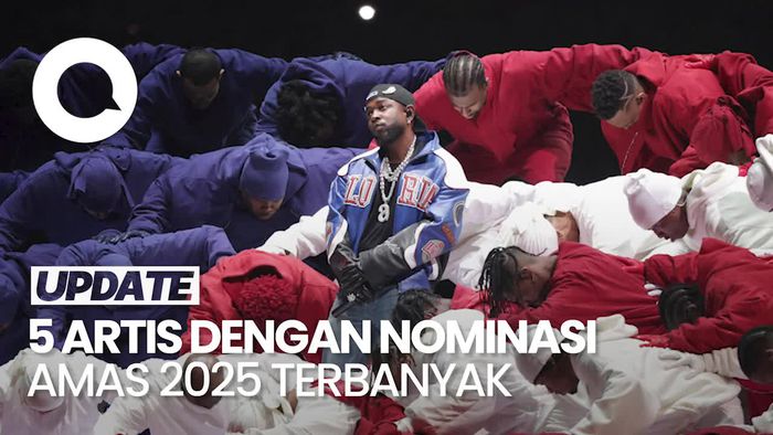 Video: Kendrick Lamar Masuk 10 Nominasi American Music Awards 2025!