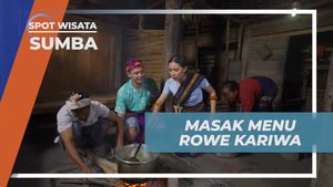 Memasak Rowe Kariwa Secara Tradisional di Sumba