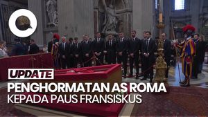 Video Penghormatan Terakhir AS Roma kepada Paus Fransiskus