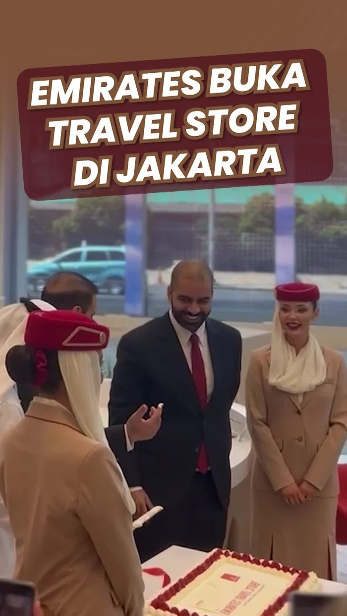 Video Melihat Travel Store Pertama Emirates di Jakarta