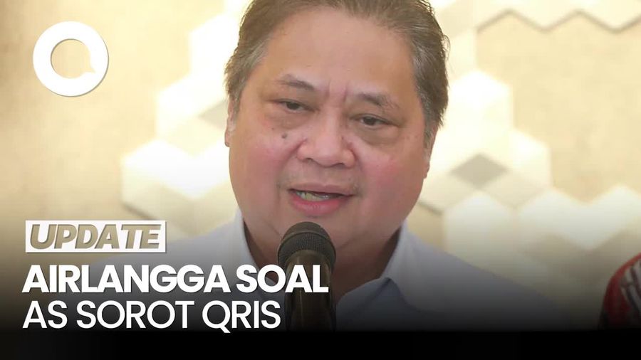 Video Airlangga soal AS Soroti QRIS: RI Terbuka untuk Mastercard atau Visa
