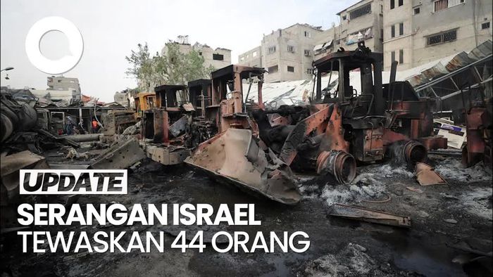 Video 44 Orang di Gaza Tewas Akibat Serangan Israel di Sejumlah Titik