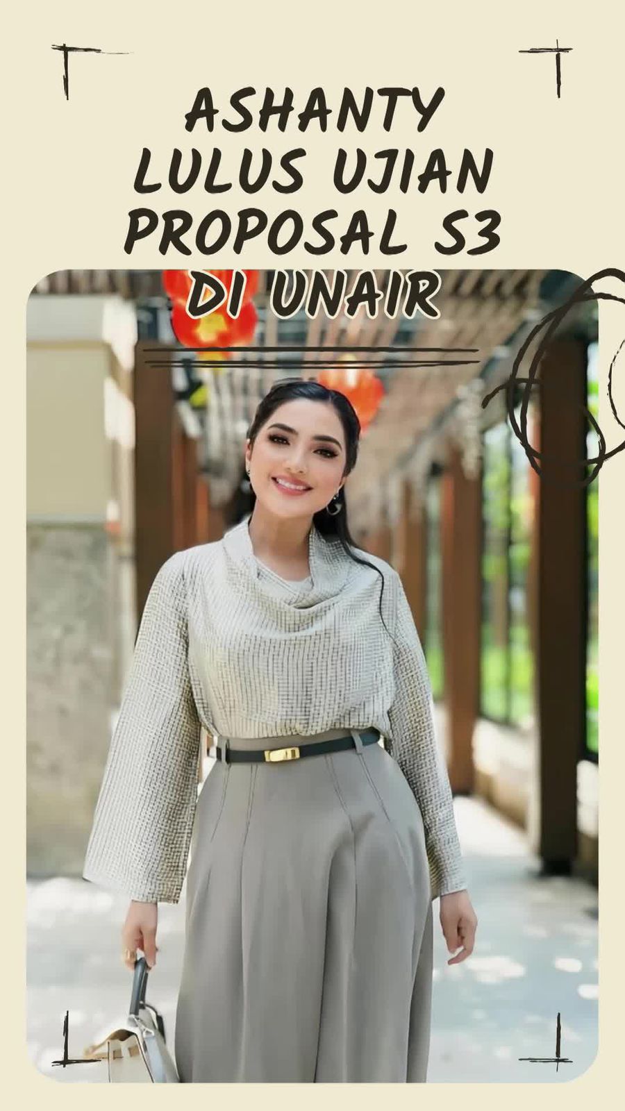 Video: Haru dan Bahagia Ashanty Lulus Ujian Proposal S3 di Unair