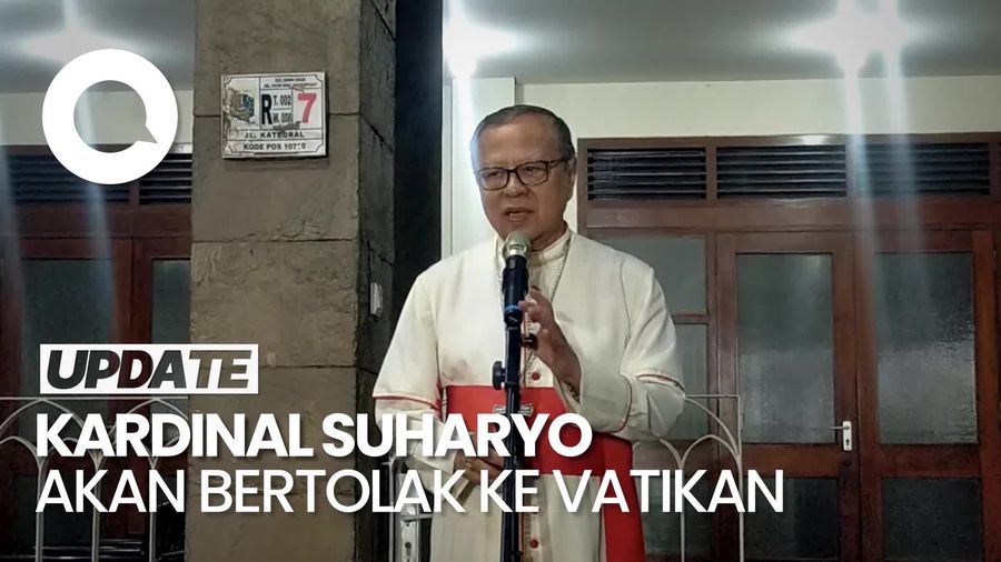 Video Kardinal Suharyo Akan Ikuti Pemilihan Paus: Saya Tak Punya Persiapan