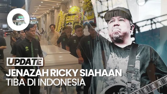 Video: Jenazah Ricky Siahaan Tiba di Indonesia, Akan Dimakamkan Sabtu
