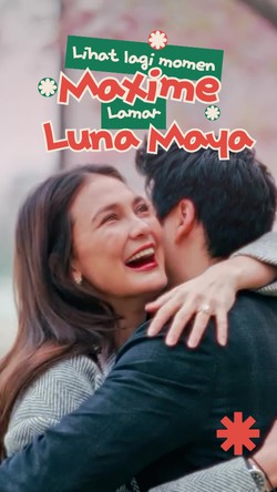 Video: Yang Diucapkan Maxime Bouttier Saat Melamar Luna Maya di Jepang