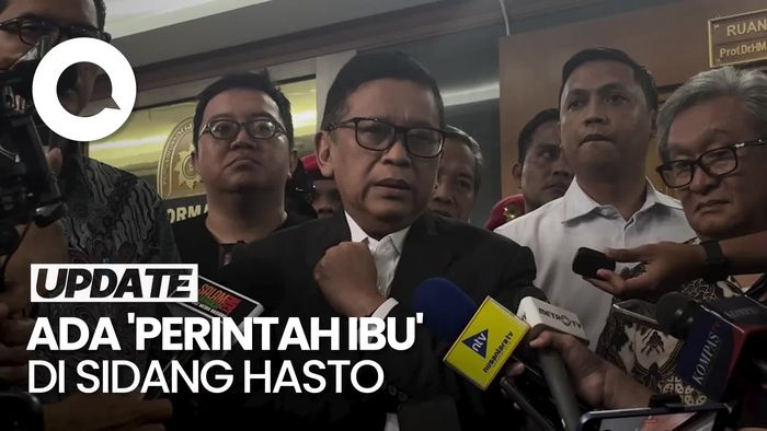 Video Serba-serbi Sidang Hasto: Muncul Rekaman Perintah Ibu hingga Keributan Massa