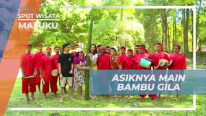 Mengalami Ketegangan Saat Bermain Bambu Gila di Ambon, Maluku