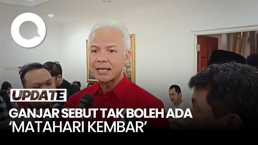 Video Ganjar Soal Isu Matahari Kembar: Presiden Harus Segera Kendalikan