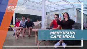 Menyusuri Cafe Viral yang Menghadap Laut di Pangandaran