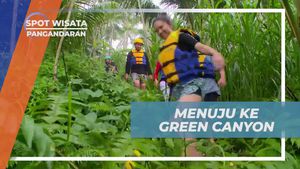 Menuju Keindahan Green Canyon di Pangandaran