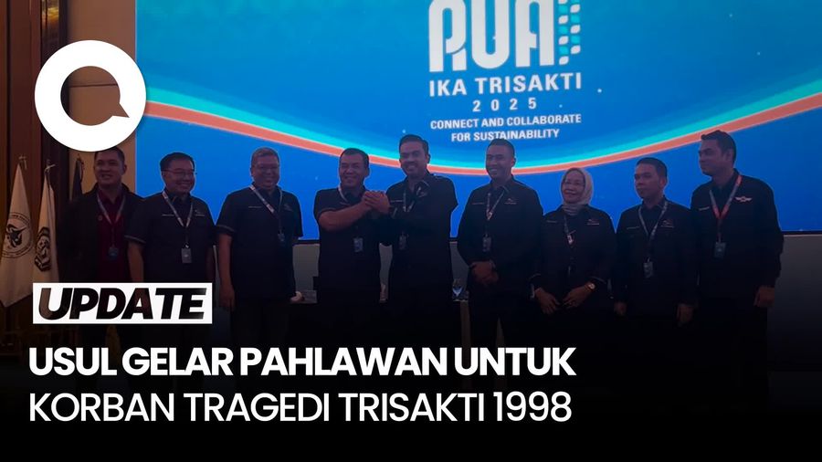 Video: IKA Trisakti Usul 4 Korban Tragedi 1998 Dapat Gelar Pahlawan Nasional