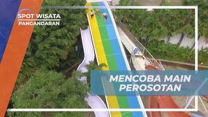 Mencoba Wahana Perosotan yang Mengasyikkan di Pangandaran
