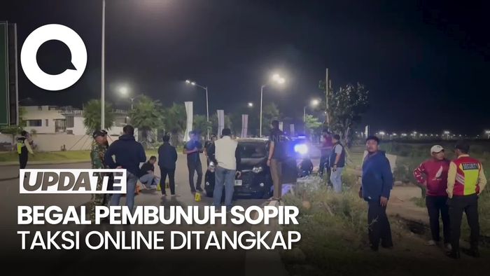 Video: Duo Begal Pembunuh Sopir Taksi Online di PIK 2 Ditangkap!