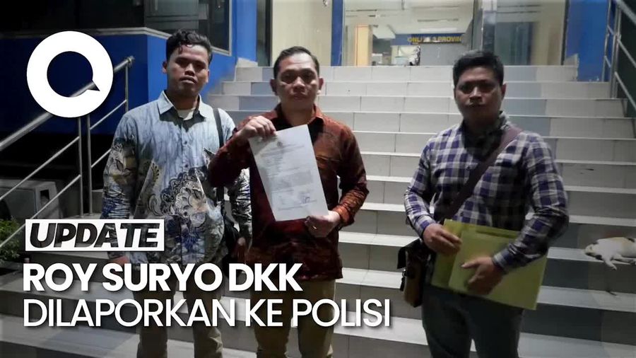 Video Relawan Jokowi Polisikan Roy Suryo cs Terkait Tuduhan Ijazah Palsu