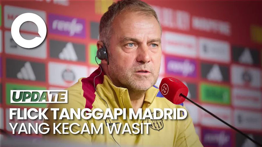 Video: Real Madrid Kecam Wasit Final Copa del Rey, Flick Bilang Gini