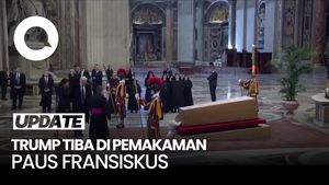 Video: Donald Trump dan Melania Tiba di Pemakaman Paus Fransiskus