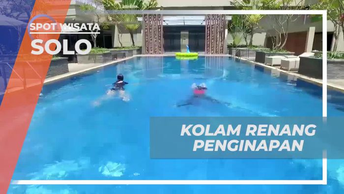Berenang Seru di Kolam Renang Penginapan di Solo