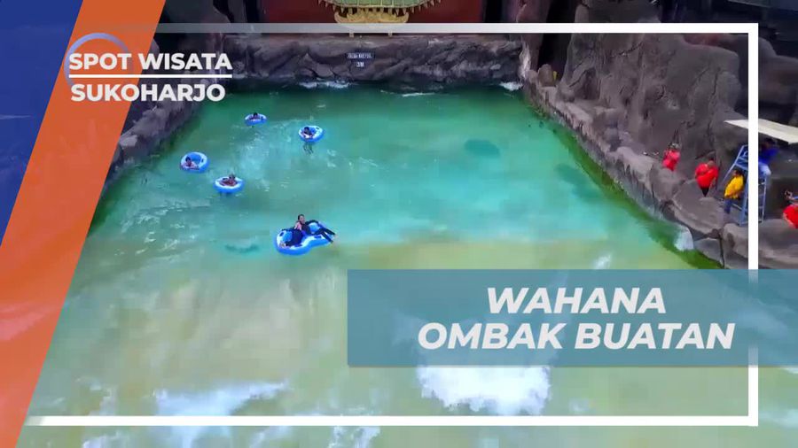 Asah Keterampilan Di Wahana Ombak Buatan, Sukoharjo