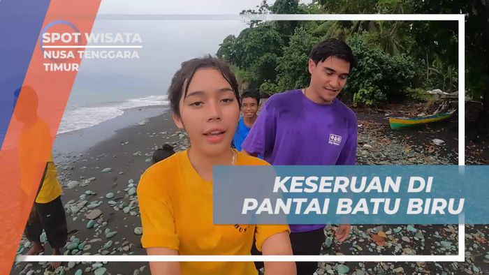 Rasakan Keseruan Di Pantai Batu Biru, Nusa Tenggara Timur