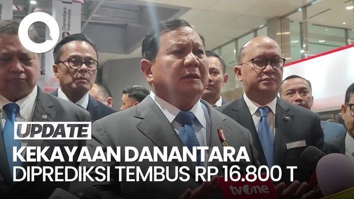 Video Prabowo Yakin Kekayaan Danantara Akan Tembus Rp 16.800 T
