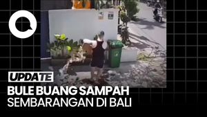 Video: Viral Bule di Bali Buang Sampah Sembarangan, Dihukum Menyapu