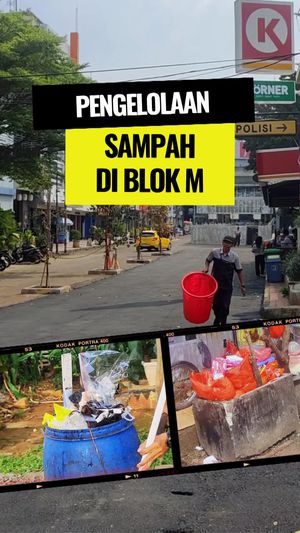 Video: Kata Petugas Kebersihan soal Pengelolaan Sampah di Kawasan Blok M