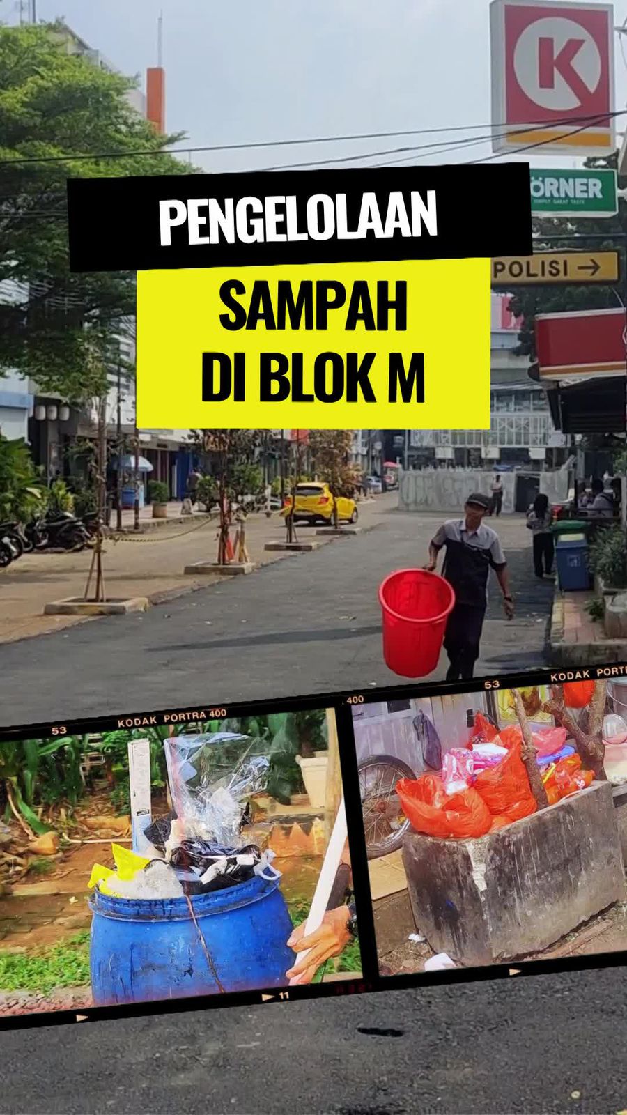 Video: Kata Petugas Kebersihan soal Pengelolaan Sampah di Kawasan Blok M
