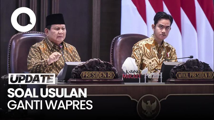 Video PDIP soal Usulan Penggantian Wapres: Presiden Harus Tanggapi