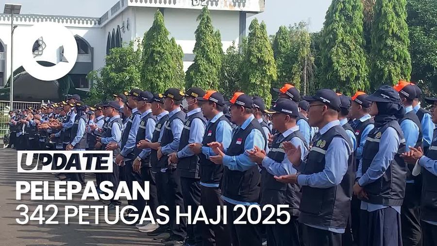 Video Kemenag Lepas 342 Petugas Haji: Tugas Kita untuk Melayani di Sana