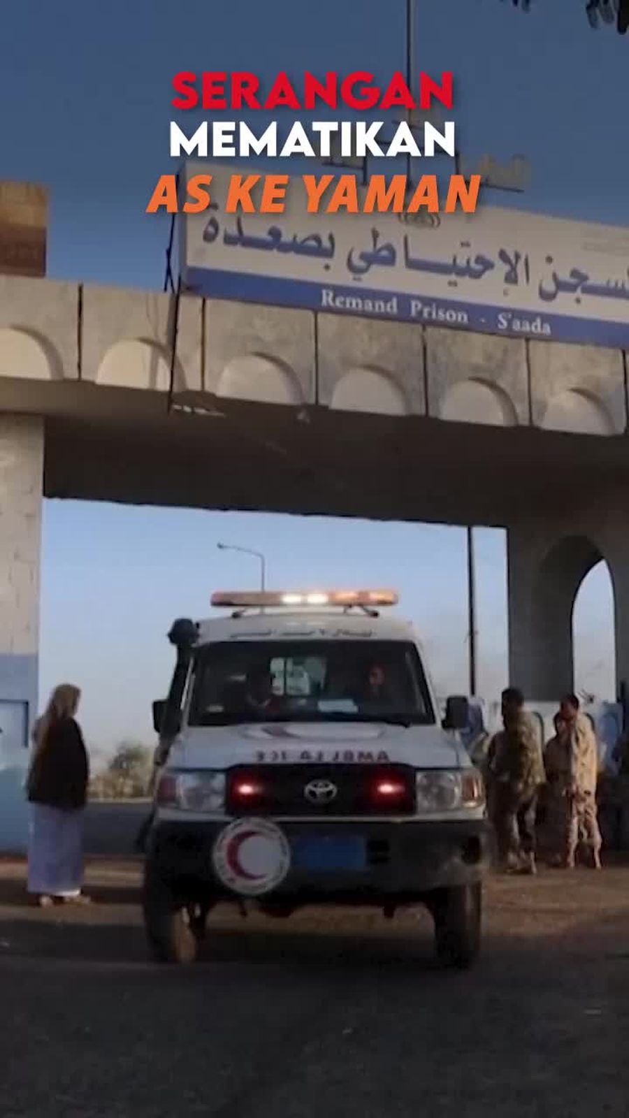 Video Pusat Tahanan Migran Yaman Hancur Diserang AS, 68 Orang Tewas