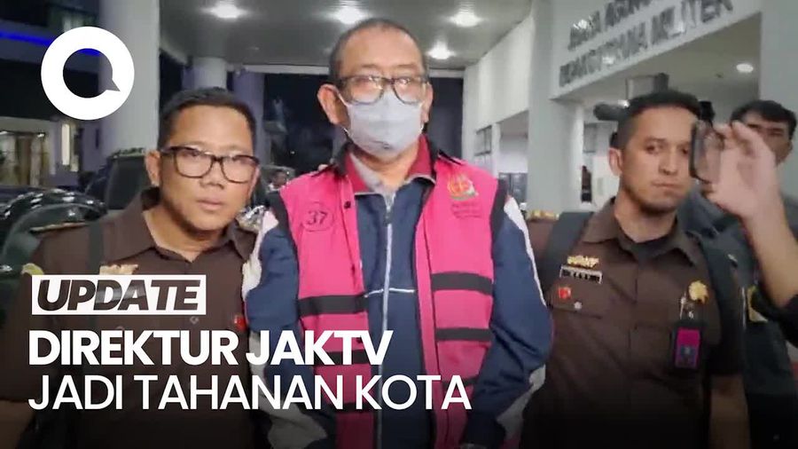 Video: Sakit Jantung, Direktur JakTV Tian Bahtiar Jadi Tahanan Kota