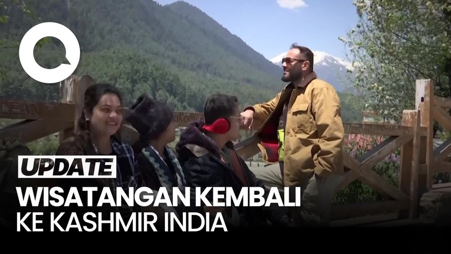 Video: Wisatawan Kembali Datangi Kashmir India Seusai Serangan Mematikan