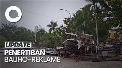 Video: Kondisi Jalan Sudirman Pekanbaru Usai Penertiban Baliho-Reklame