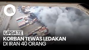 Video: Korban Tewas Ledakan di Pelabuhan Iran Bertambah Jadi 40 Orang