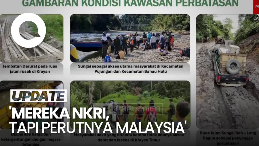 Video Gubernur Kaltara Cerita Kondisi Perbatasan: Saya 3 Hari Makan Nasi Basi