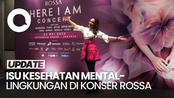 Video: Rossa Bawa Isu Kesehatan Mental hingga Sustainability di Konser Here I Am