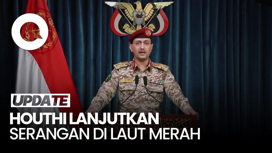 Video: Houthi Bertekad Terus Lancarkan Serangan di Laut Merah