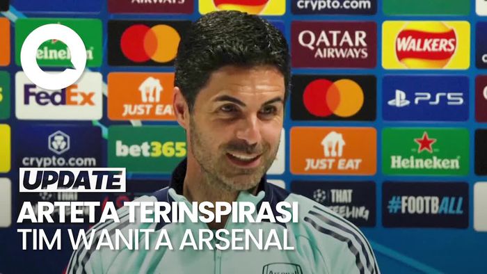 Video Arsenal Vs Barcelona di Final Liga Champions Wanita, Arteta Mau Nyusul