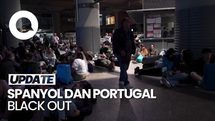 Video: Kondisi Spanyol dan Portugal saat Dilanda Mati Listrik Massal