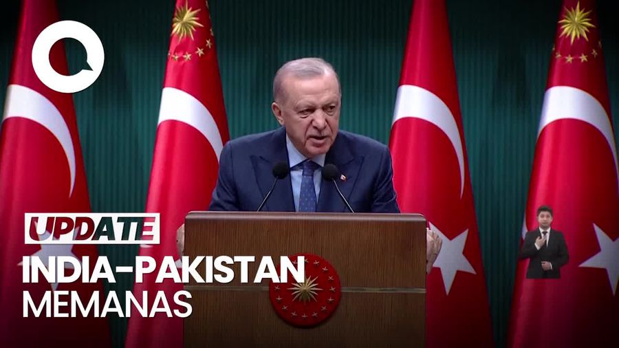 Video: Kashmir Memanas, Erdogan Minta Pakistan-India Menahan Diri
